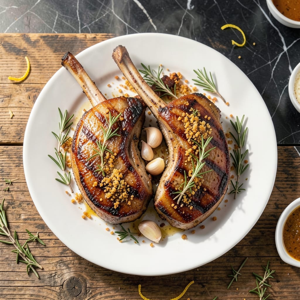 Tomahawk Pork Chop Recipe Oven: Thick-Cut Juiciness with Herb Crust