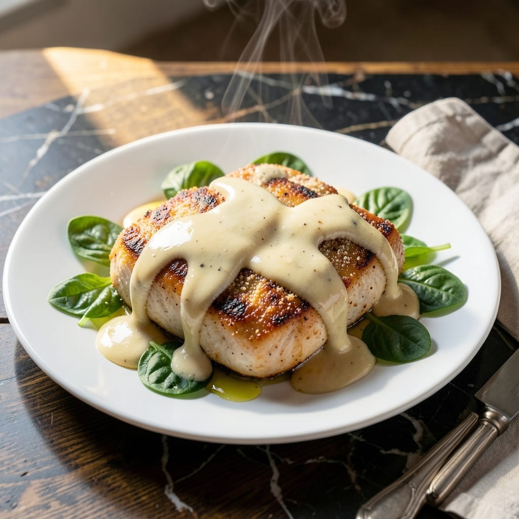 Marry Me Chicken Recipe Without Sun Dried Tomatoes: Creamy Parmesan Sauce With Spinach