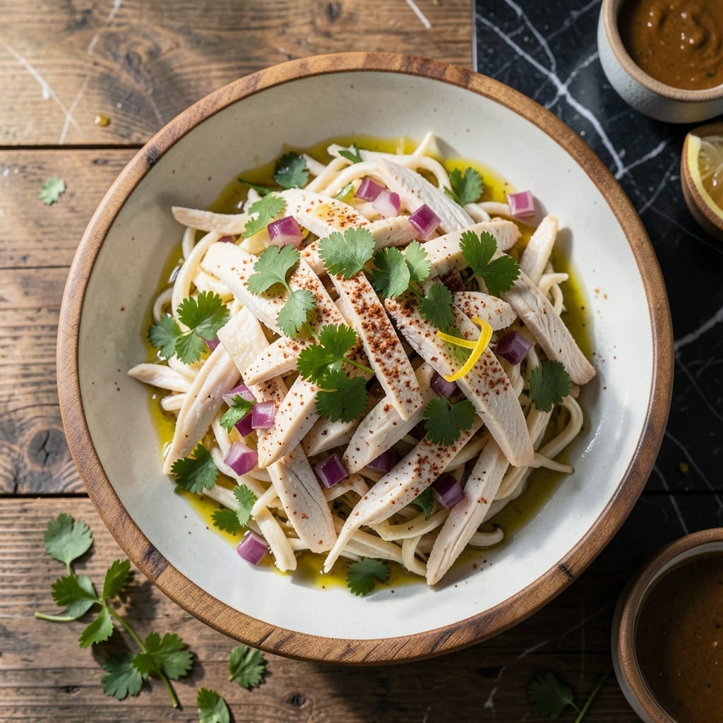 Chicken Salad Recipe Black Chef: Spiced Mayo-Free Freshness With Herbs