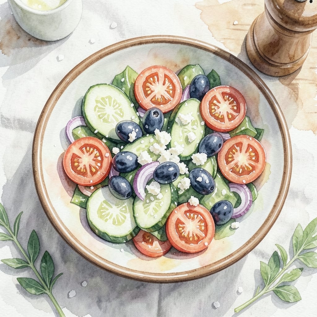 Greek Salad Recipe YouTube: Mediterranean Freshness in Every Bite Greek Salad Recipe YouTube: Mediterranean Freshness in Every Bite