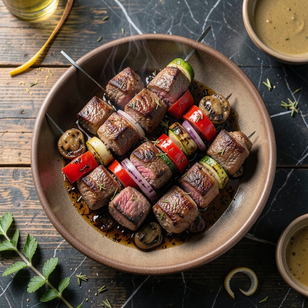 Kabobs Recipe Oven: Skewered Perfection With Cast Iron Char