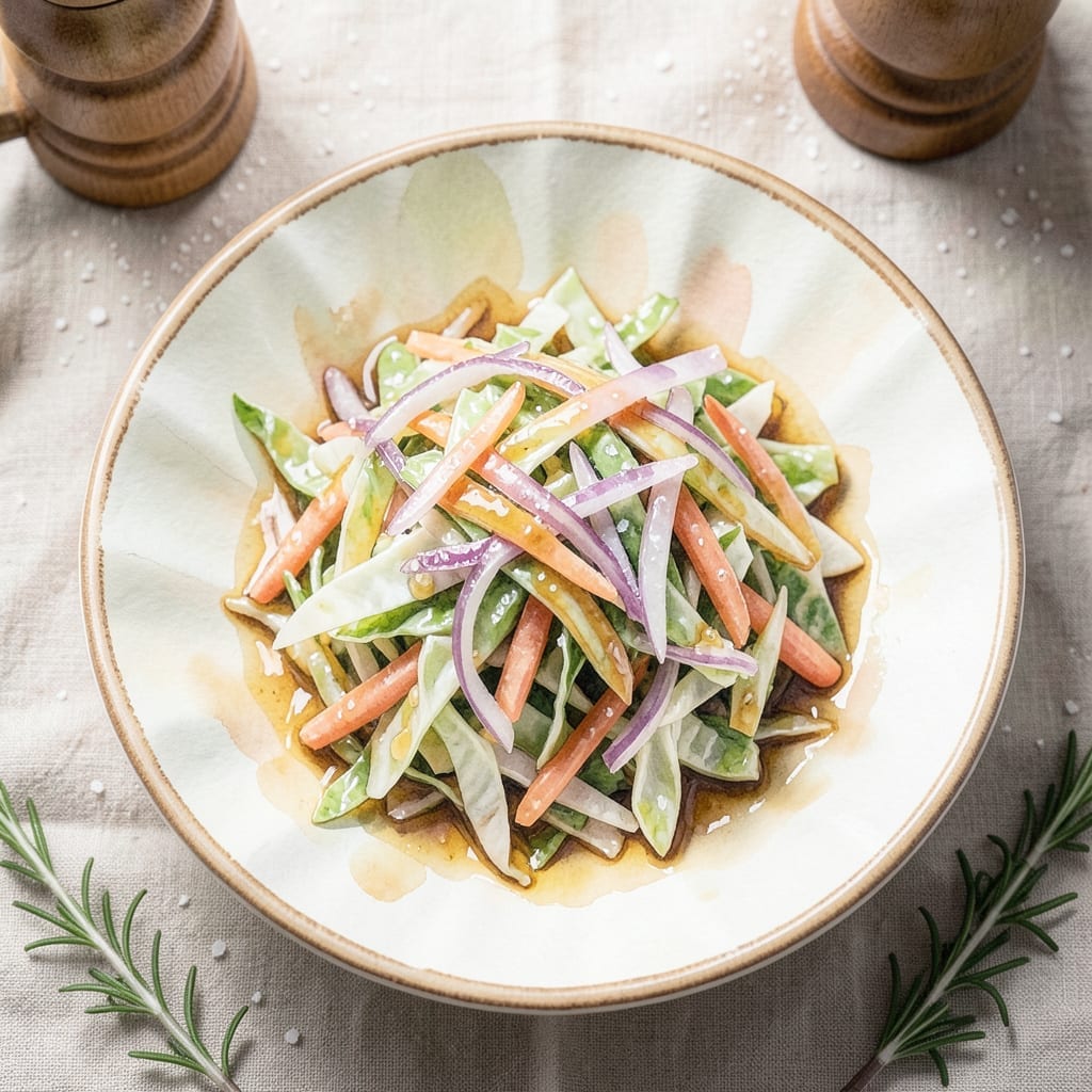 Best Vinegar Coleslaw Recipe Without Mayo: Tangy Crunch for BBQ Nights