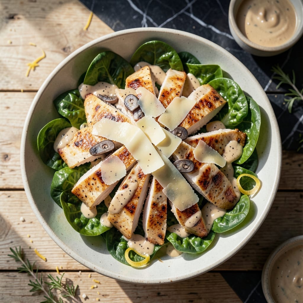 Jamie Oliver Chicken Caesar Salad Recipe: Crisp Romaine With Anchovy Dressing