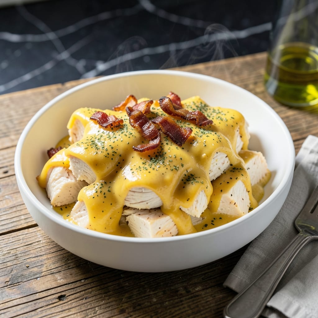 Keto Crack Chicken Recipe Slow Cooker: Hands-Off Cheesy Indulgence