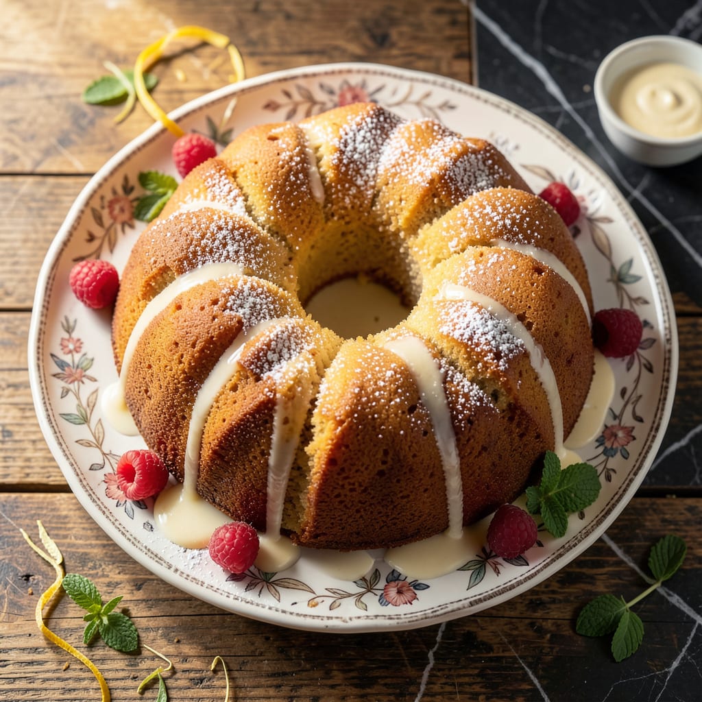 Visual representation of 7up Cream Cheese Pound Cake Recipe: Ultra Moist and Buttery Crumb