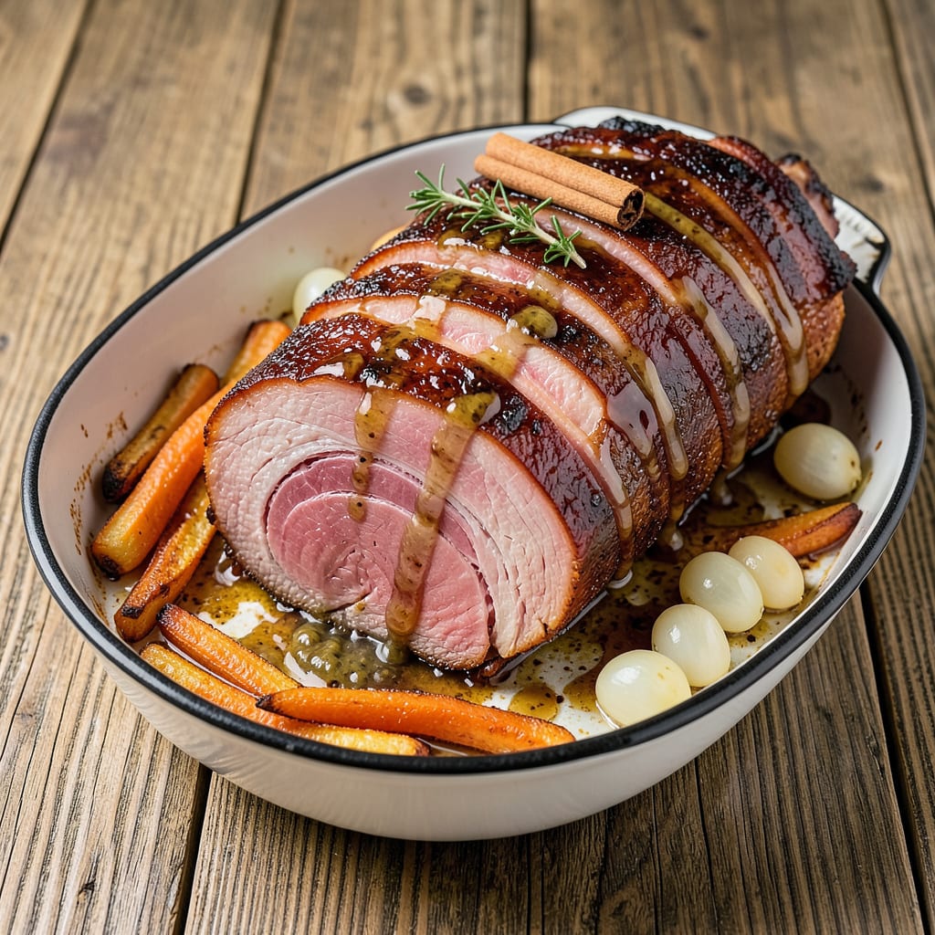 Complete 7Up Ham Recipe: Sweet Citrus Glaze for Holiday Centerpieces overview image