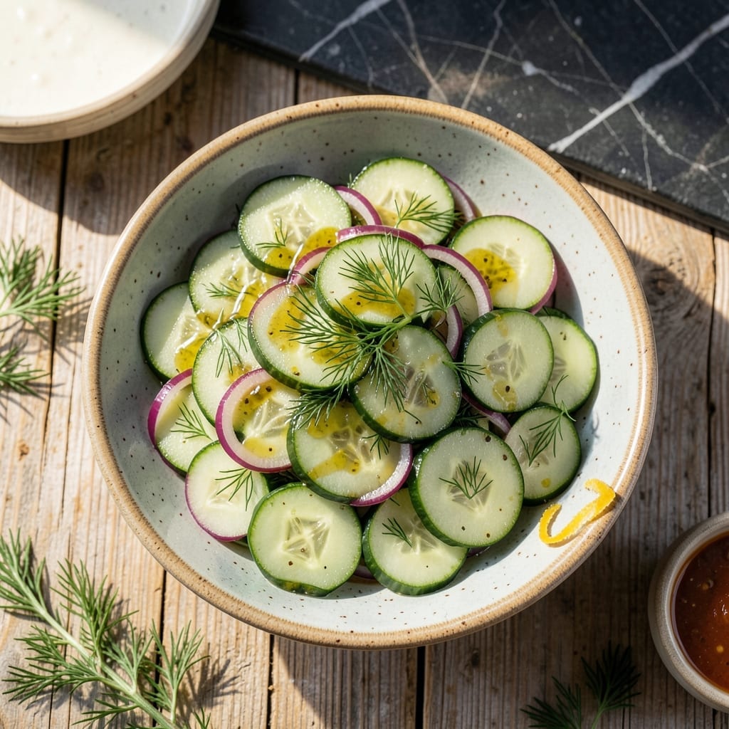 Cucumber Salad Recipe Apple Cider Vinegar: Crisp Garden Bites With Tangy Zip Cucumber Salad Recipe Apple Cider Vinegar: Crisp Garden Bites With Tangy Zip