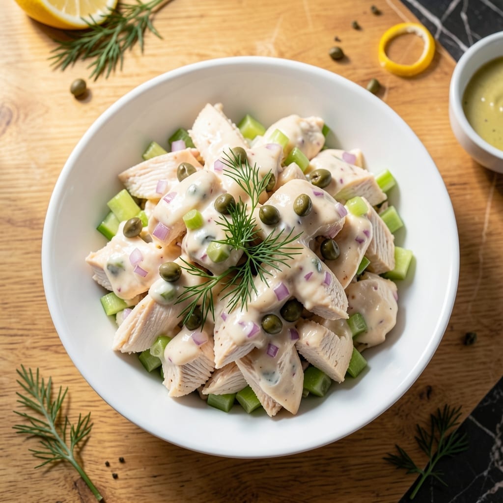 Chicken Salad Recipe With Capers: Briny Bite Meets Creamy Comfort