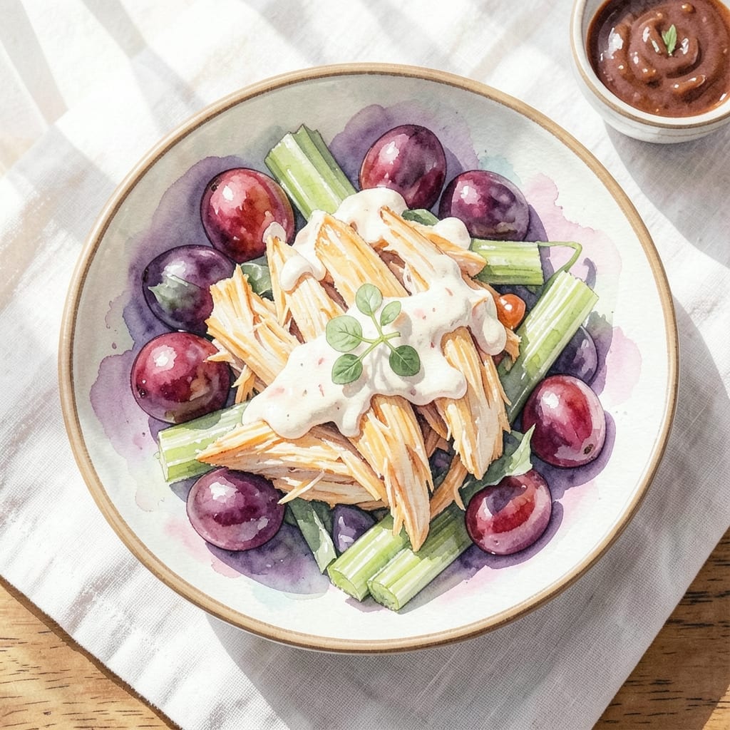 Sweet Chicken Salad Recipe With Grapes: Classic Crunch and Creamy Sweetness