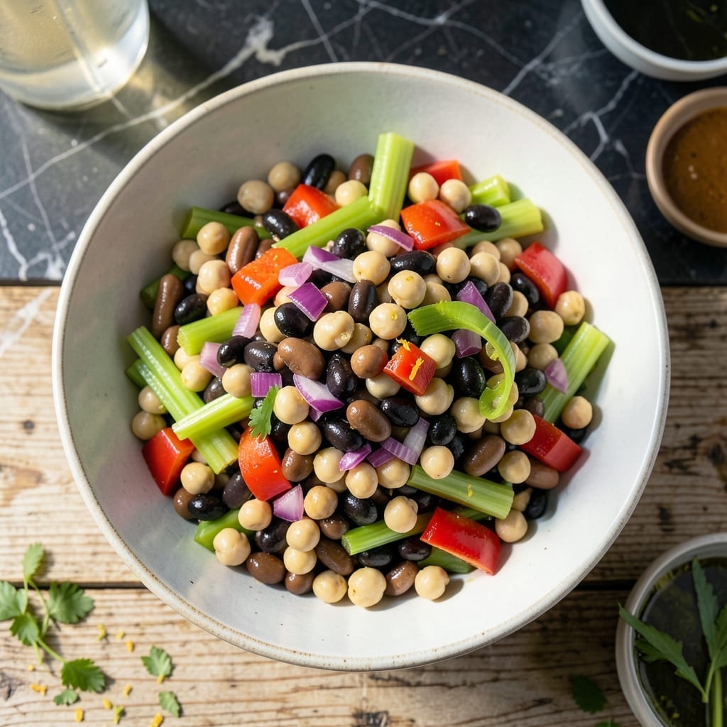 Cool Beans Salad Recipe Steps: Chilled Protein-Packed Medley