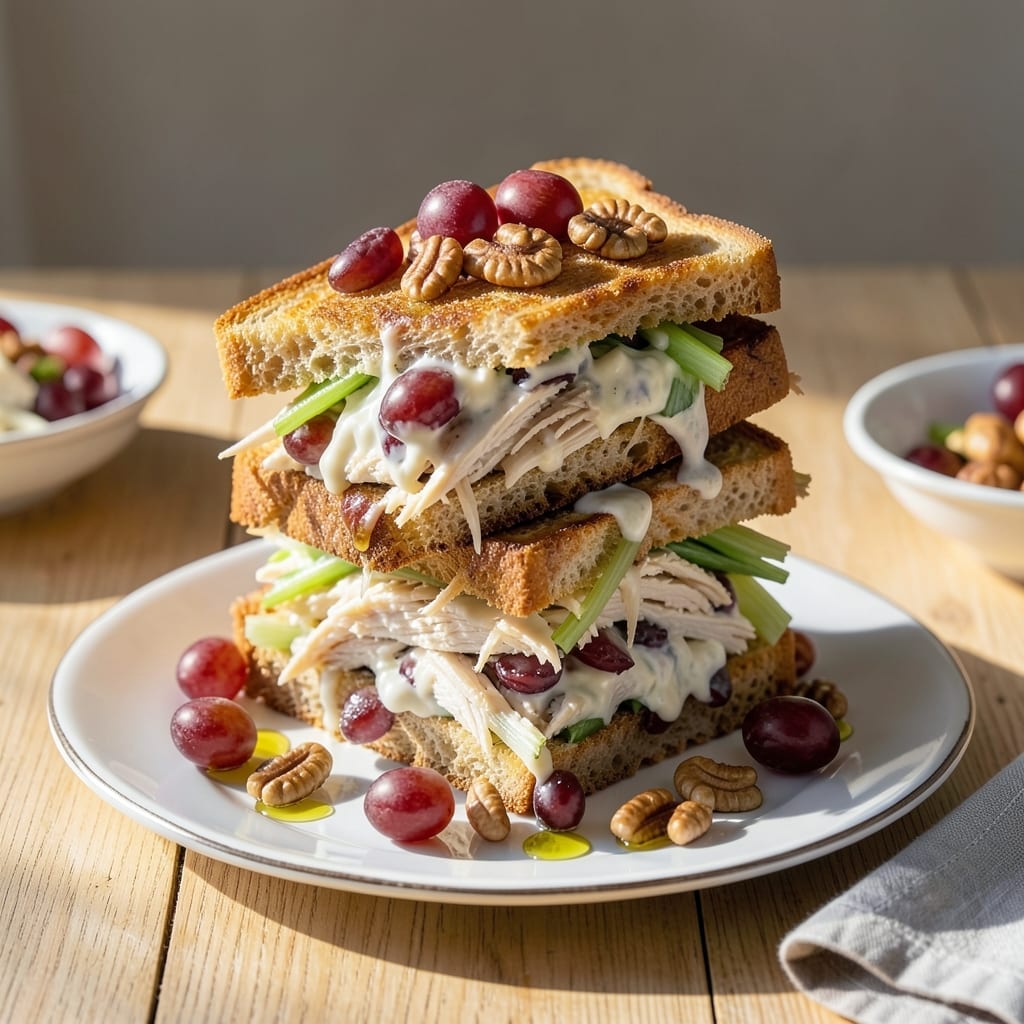 Chicken Salad Sandwich Recipe With Grapes And Cashews