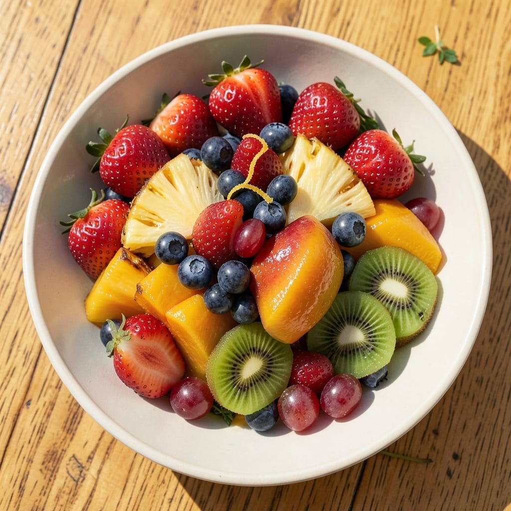 Fruit Salad Recipe With Strawberries: Bright and Juicy Summer Medley Fruit Salad Recipe With Strawberries: Bright and Juicy Summer Medley