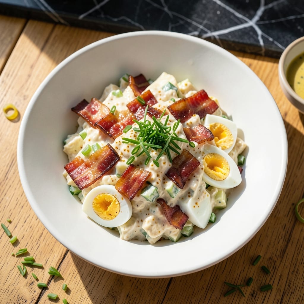 Egg Salad Recipe With Bacon: Smoky Crunch in Every Bite