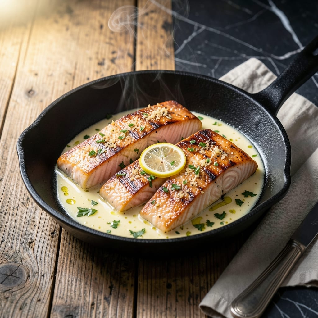 Lemon Salmon Recipe Pan: Zesty One-Pan Weeknight Dinner