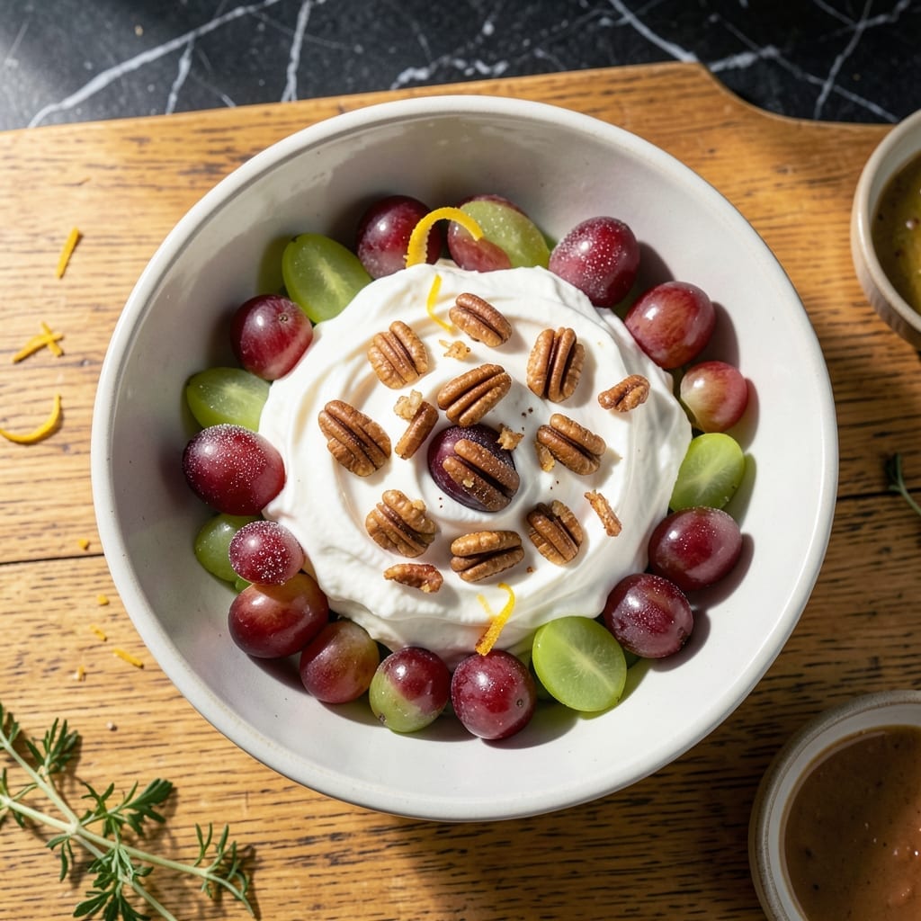 Grape Salad Recipe With Cream Cheese: Sweet and Creamy Party Favorite