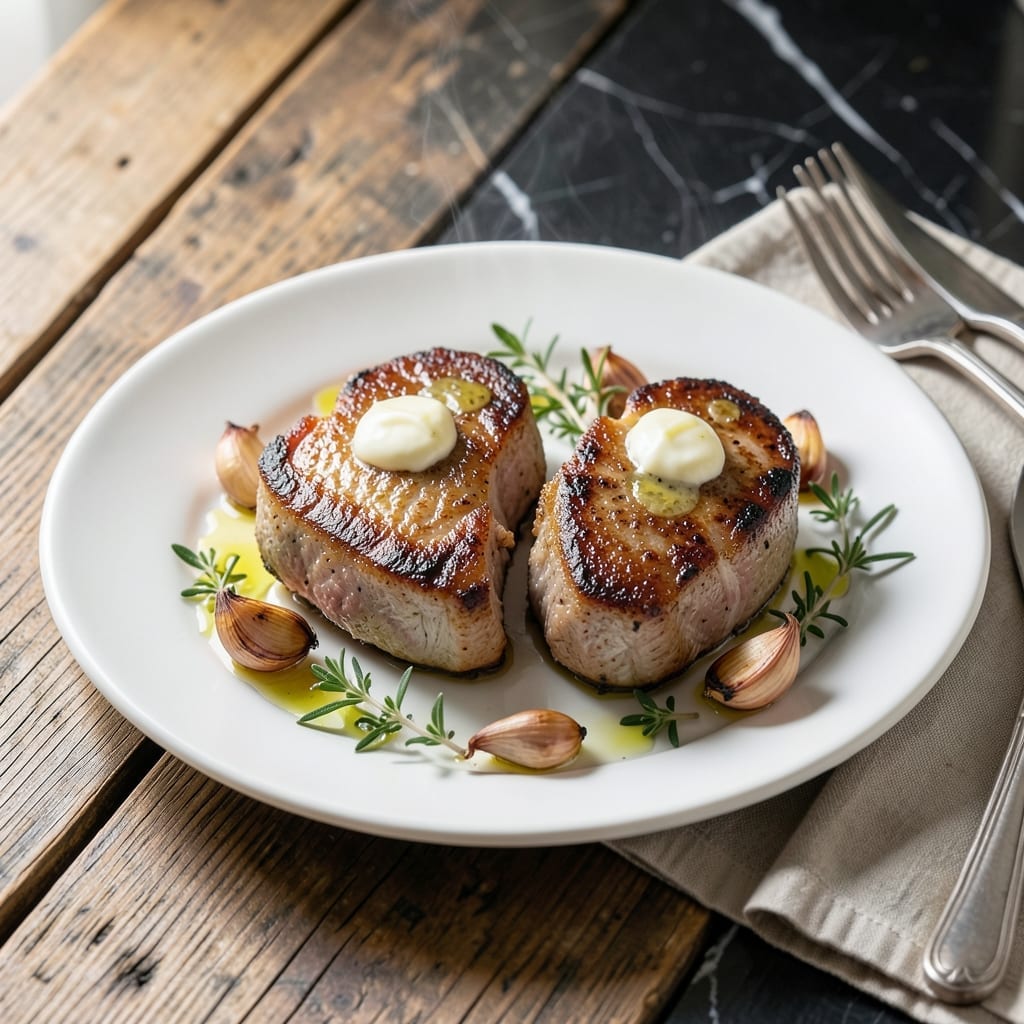 Ok Google Recipe For Pork Chops: Pan-Seared Juiciness With Garlic Butter Ok Google Recipe For Pork Chops: Pan-Seared Juiciness With Garlic Butter
