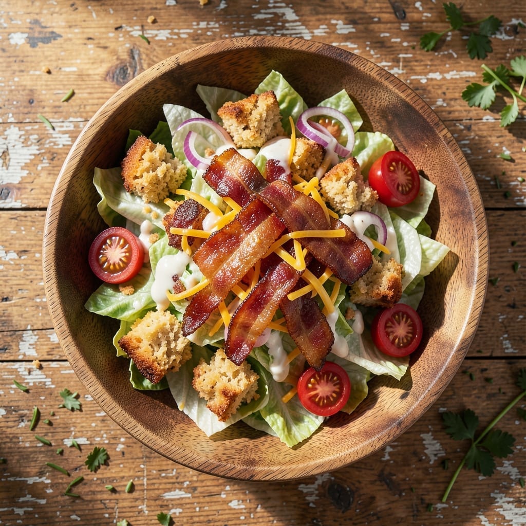 Cornbread Salad Recipe With Bacon: Smoky Crumble and Zesty Freshness
