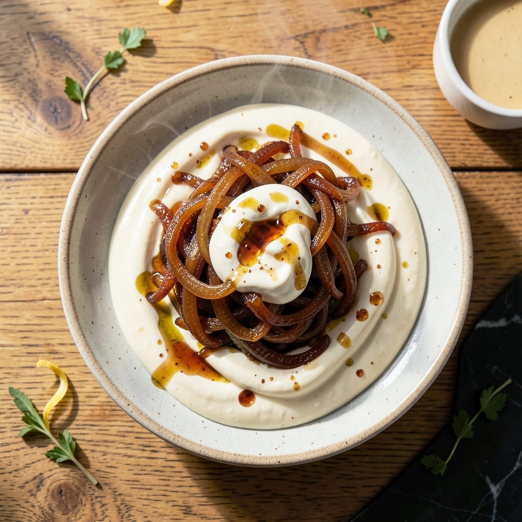 Recipe for Sweet Onion Dressing: Tangy Caramelized Creaminess