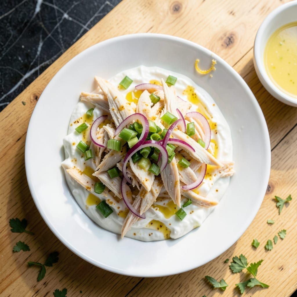 Chicken Salad Recipe With Plain Greek Yogurt: High-Protein Creamy Crunch