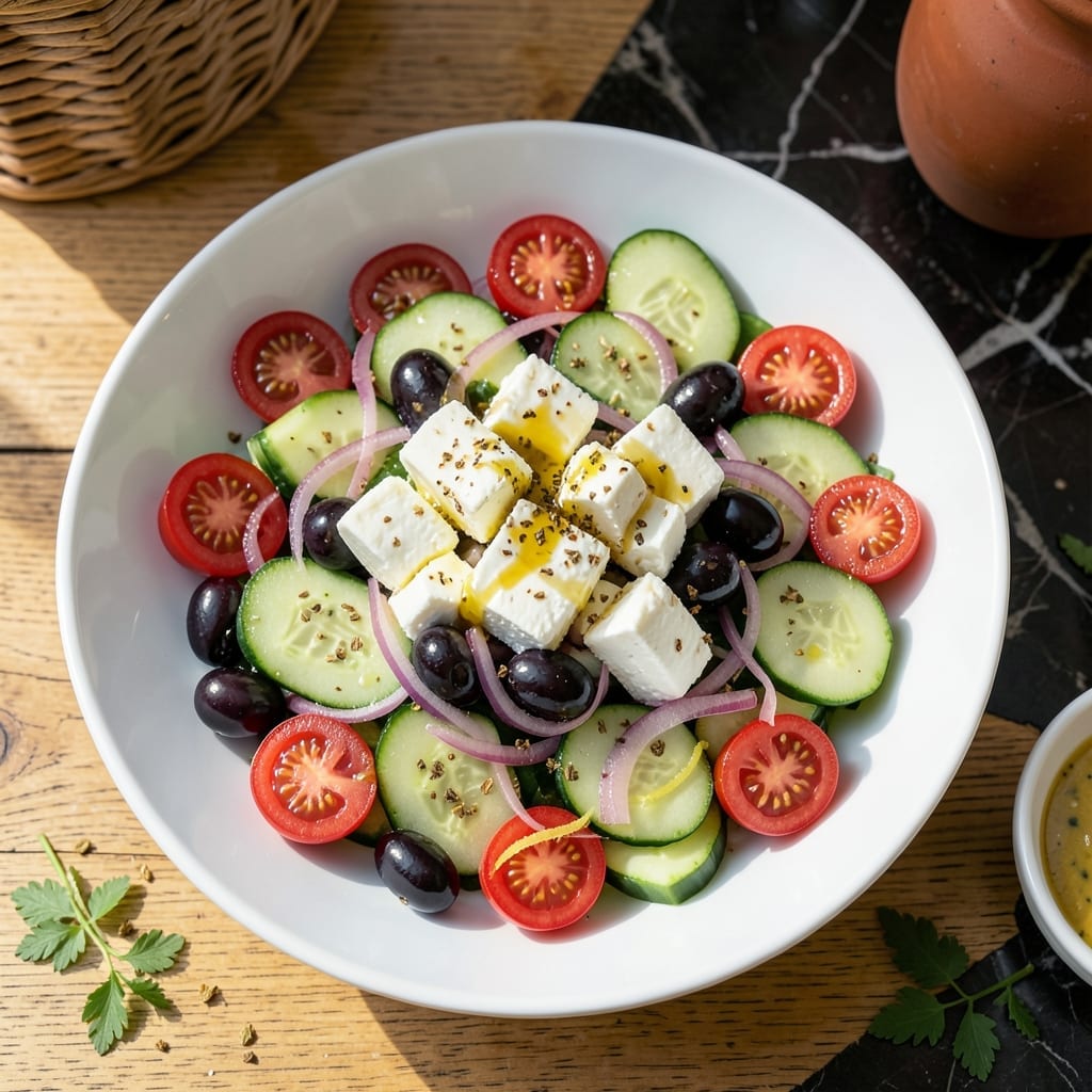 Greek Salad Recipe Ina Garten: Bright Mediterranean Flavors With Crisp Cucumber