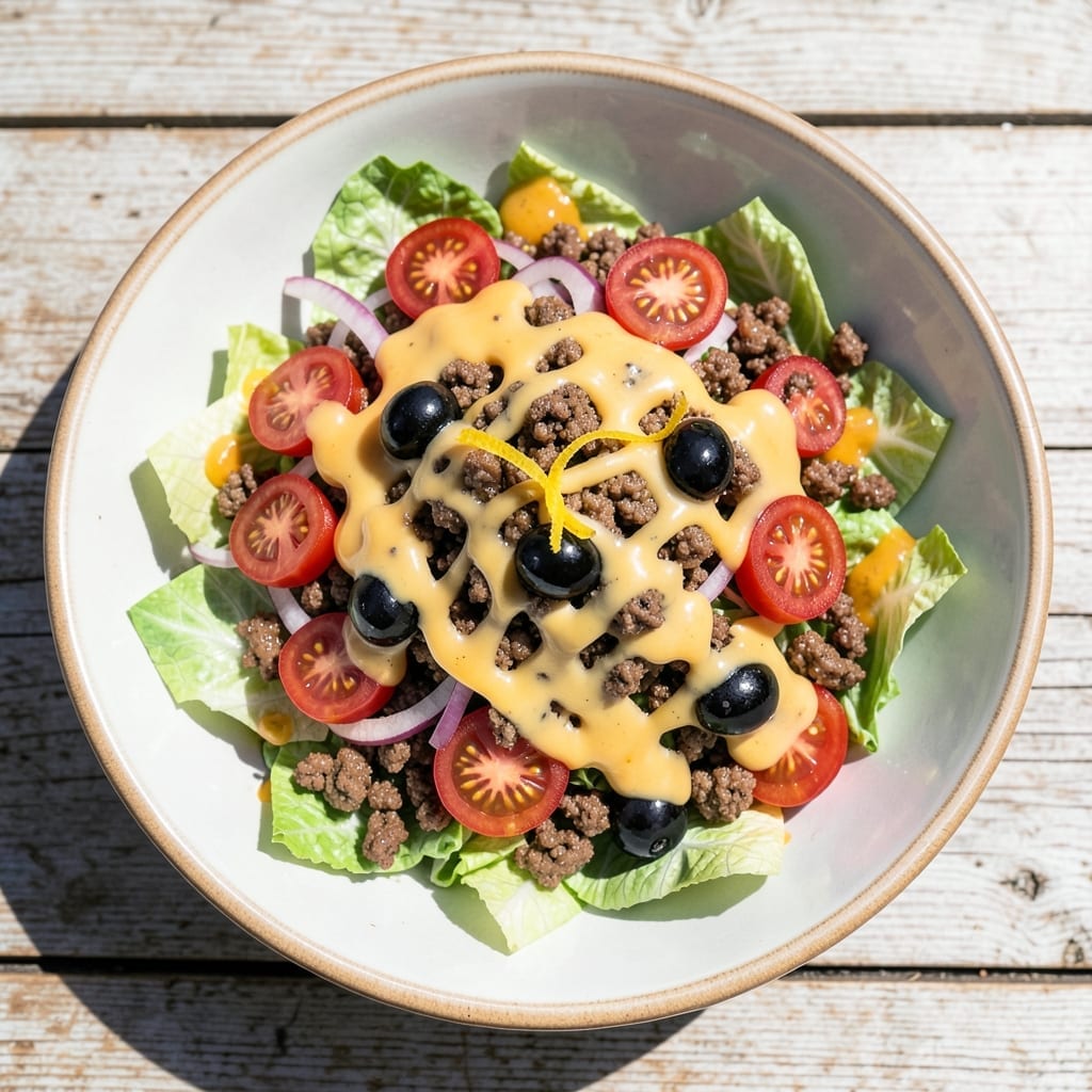 Cold Taco Salad Recipe With French Dressing: Chilled Tex-Mex Layers With Zesty Twist