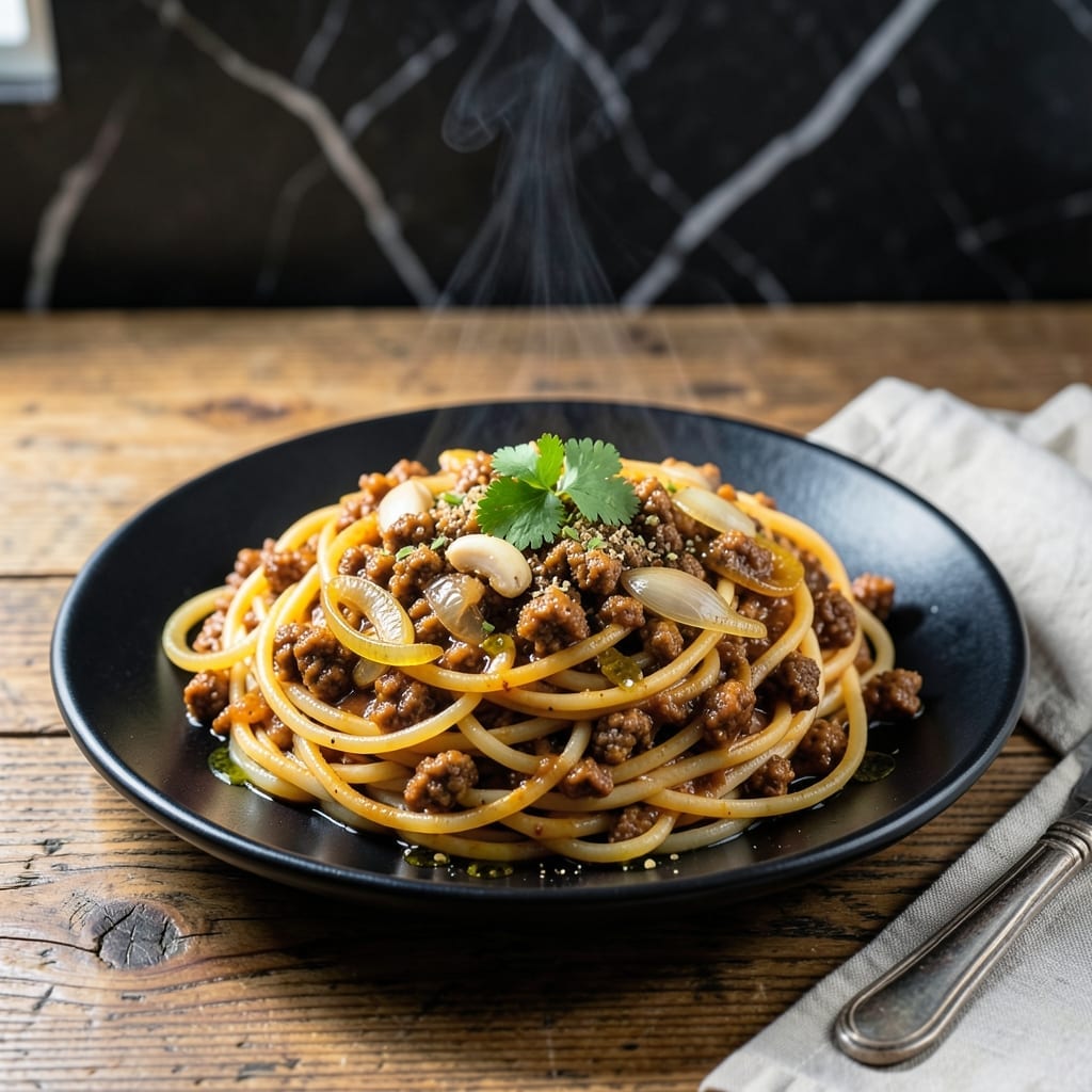 Keema Spaghetti Recipe Food Fusion: Bold Indian-Italian Flavor Twist