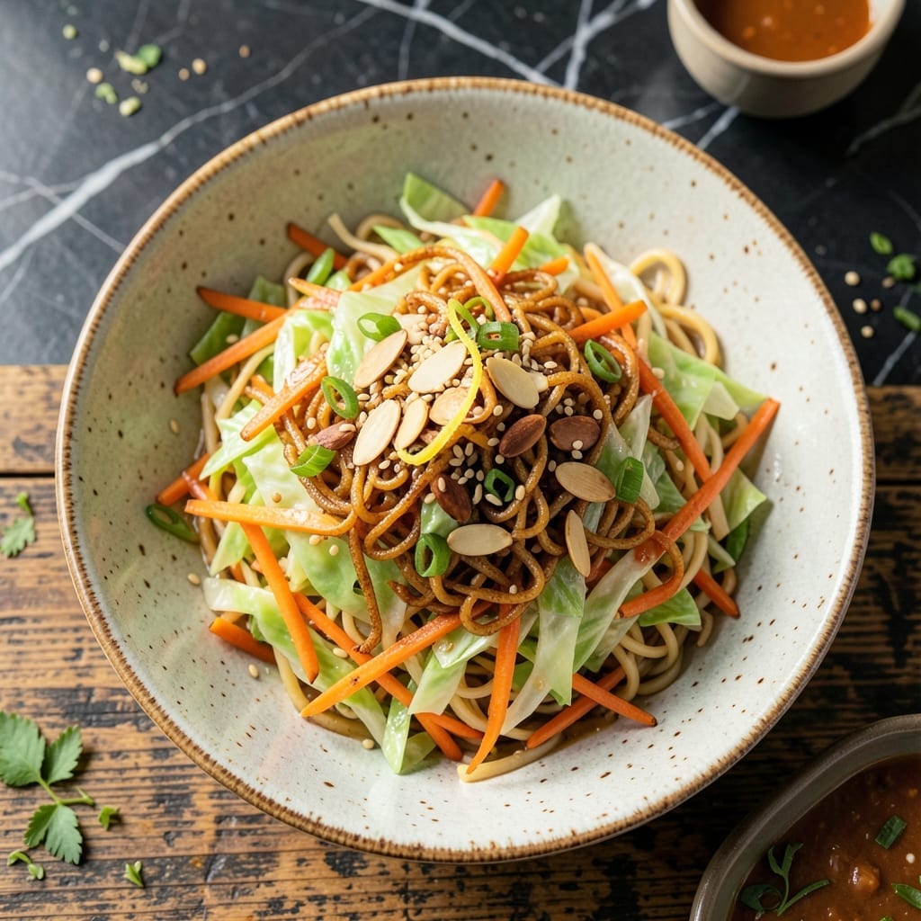 Best Asian Coleslaw Recipe With Ramen Noodles: Crunchy Sweet Savory Sensation