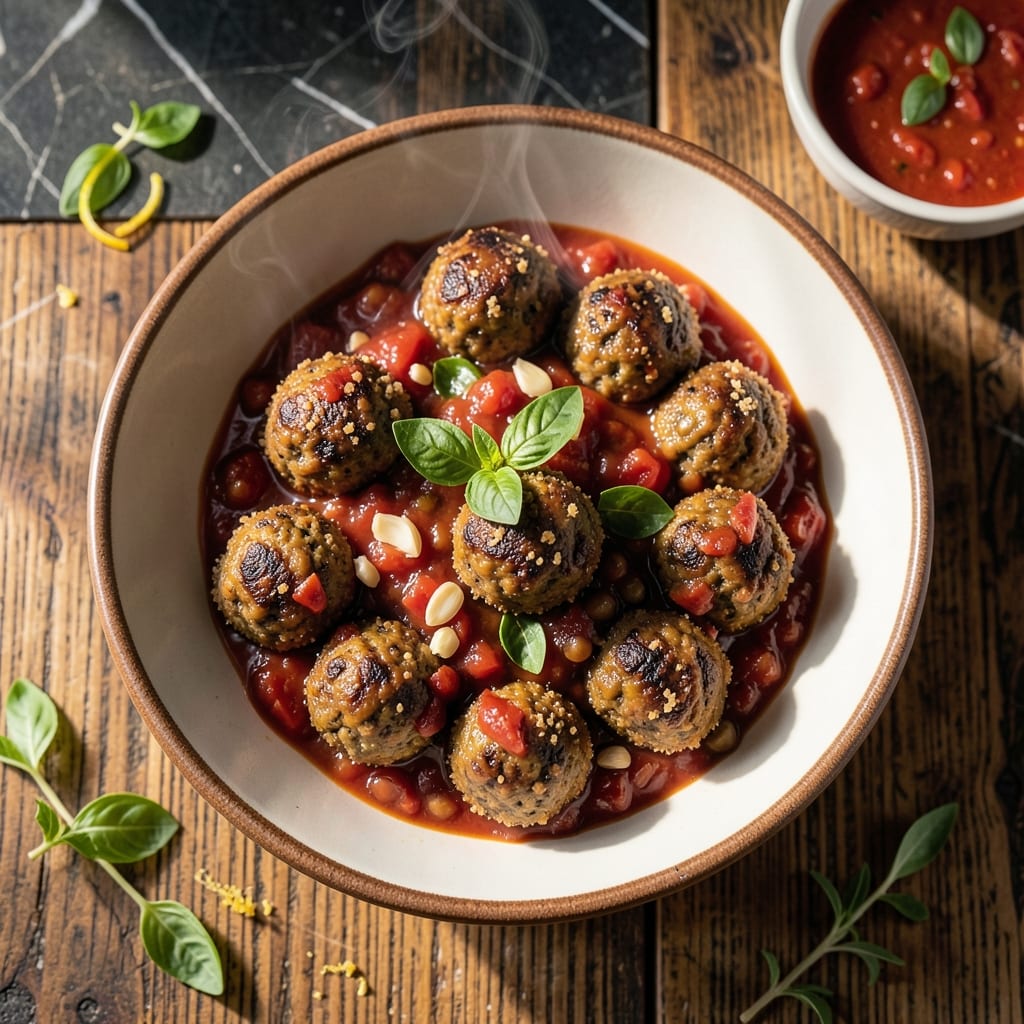 Meatless Meatball Recipe Vegan: Plant-Based Bites With Savory Depth