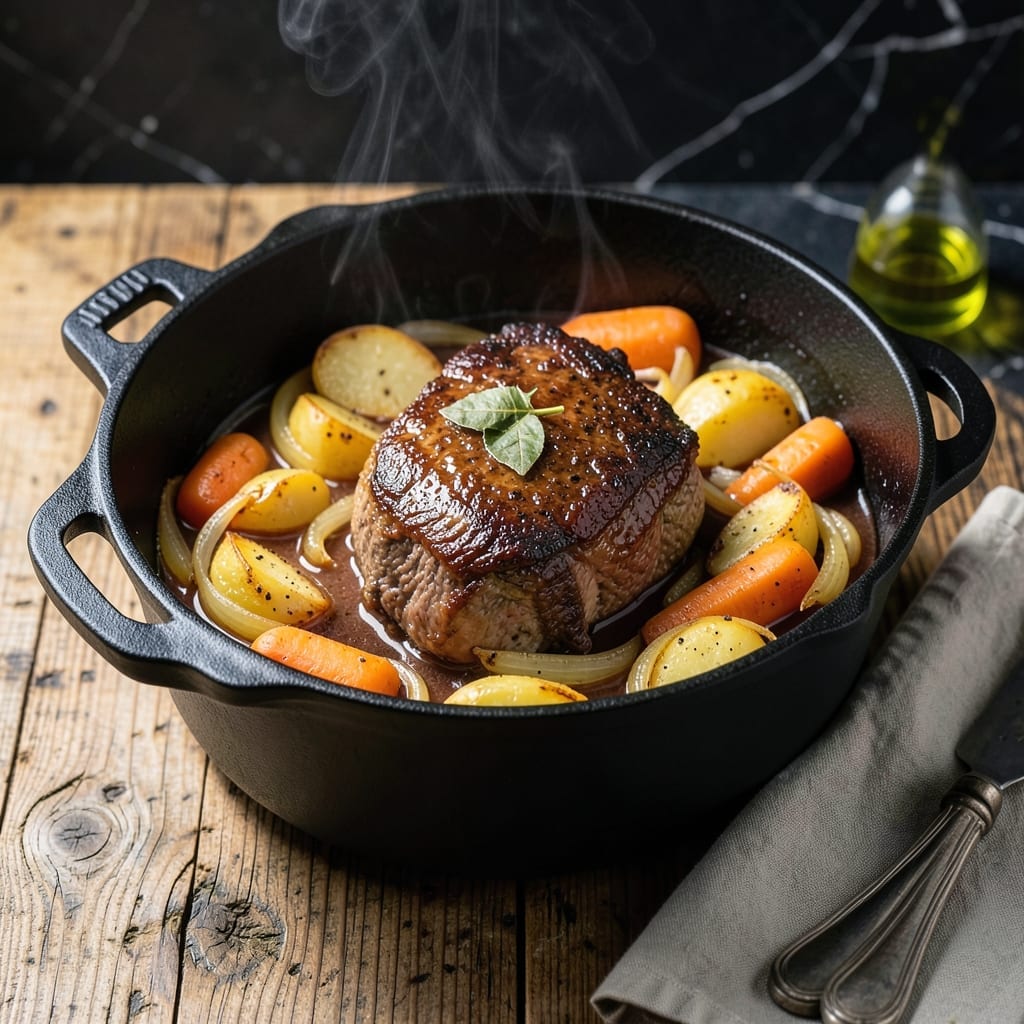 German Pot Roast Recipe Crock Pot: Hands-Off Braised Beef with Root Vegetables German Pot Roast Recipe Crock Pot: Hands-Off Braised Beef with Root Vegetables