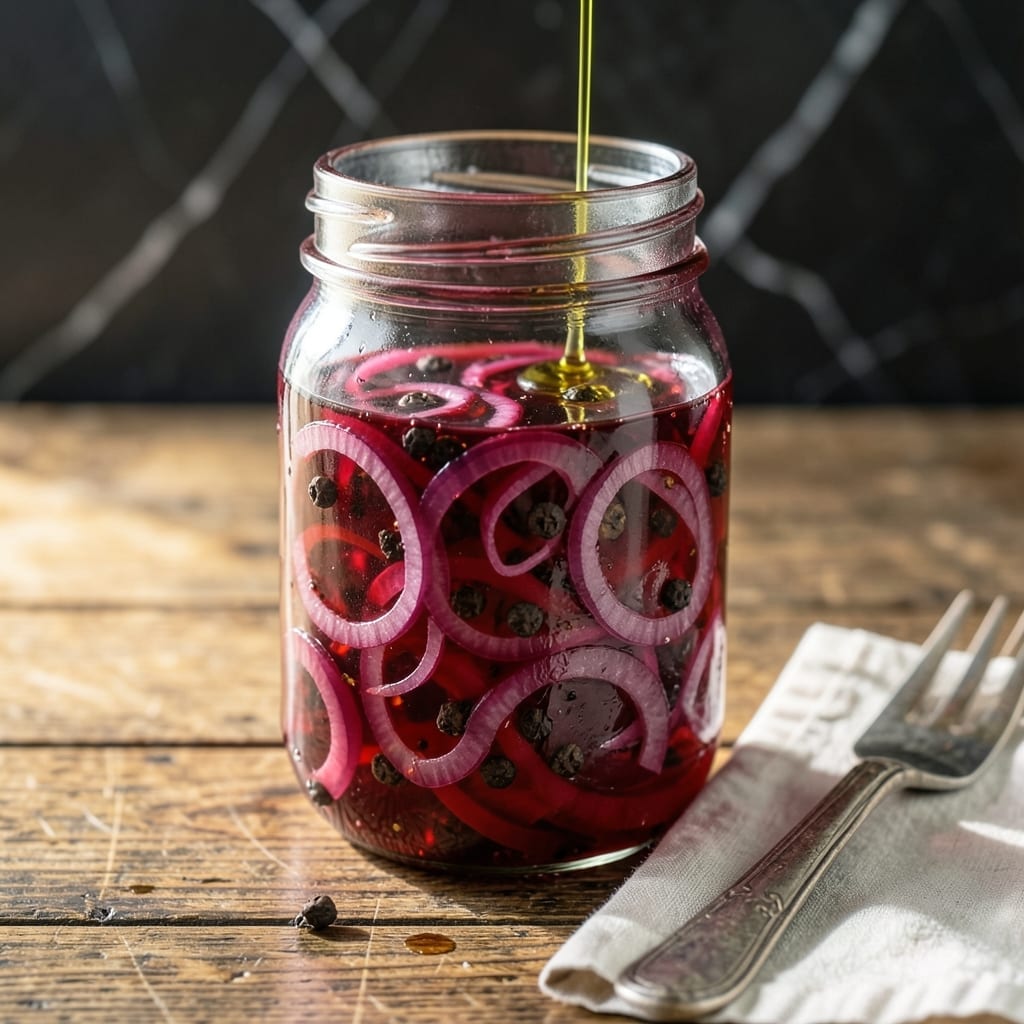 Pickled Red Onion Recipe Red Wine Vinegar: Quick Tangy Crunch for Toppings