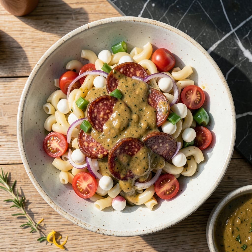 Italian Pasta Salad Recipe With Olive Garden Dressing: Copycat Garden Fresh Medley Italian Pasta Salad Recipe With Olive Garden Dressing: Copycat Garden Fresh Medley