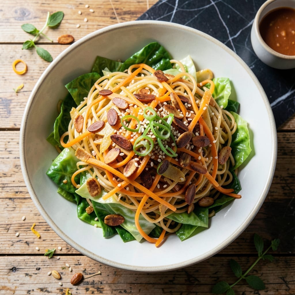 Cabbage Noodle Salad Recipe With Ramen Noodles: Asian-Inspired Crunch in Minutes
