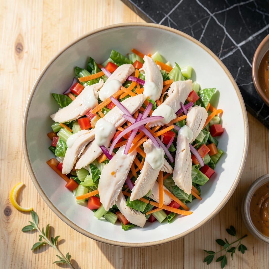 Chicken Salad Recipe With Mixed Vegetables: Colorful Crunch in Every Bite