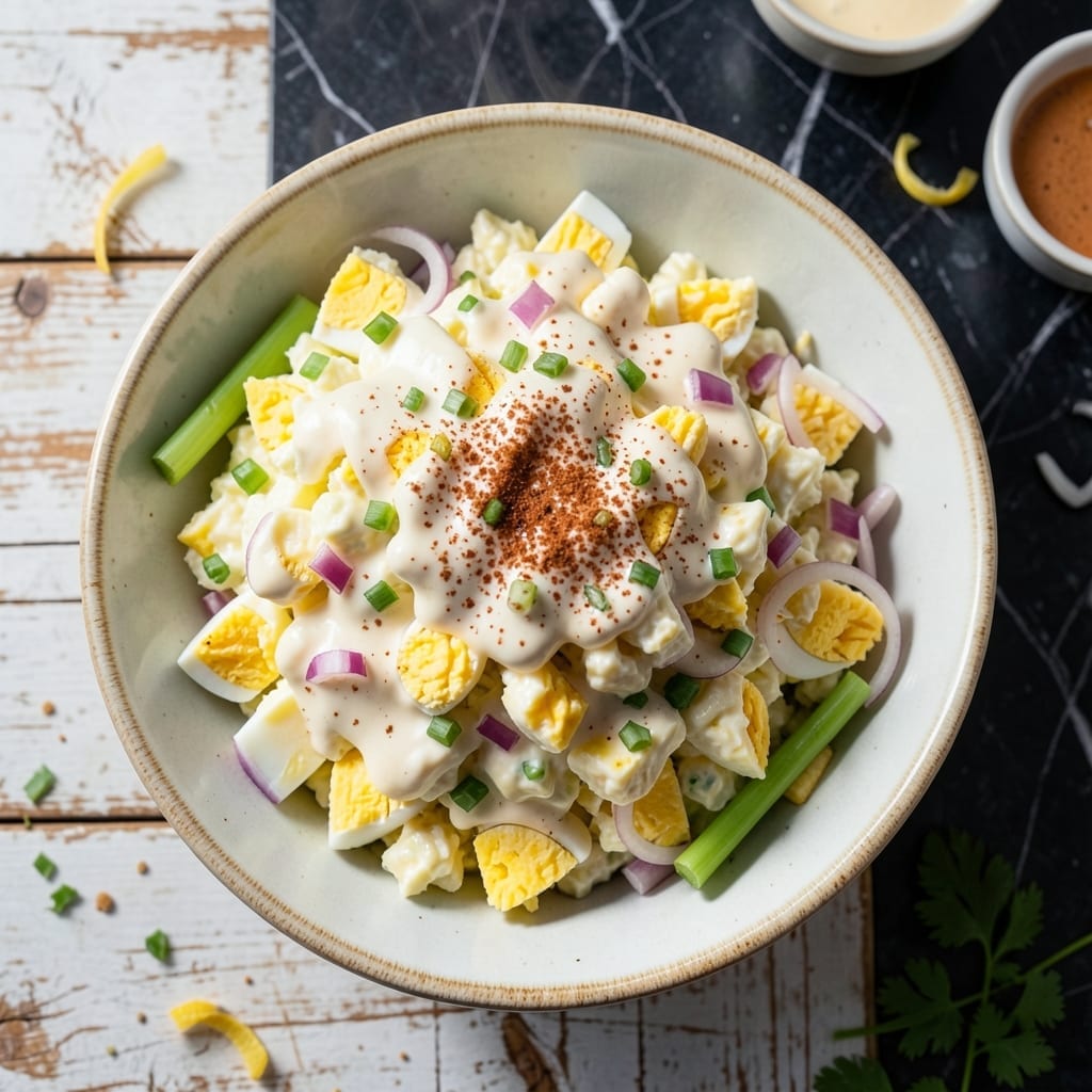 Recipe for Egg Salad with Miracle Whip: Tangy Whip for Classic Creamy Texture