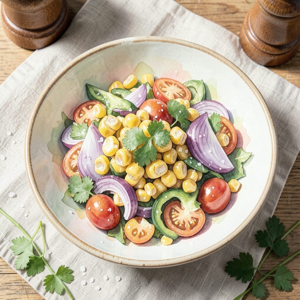 I Need A Recipe For Corn Salad: Fresh And Crisp Garden Medley I Need A Recipe For Corn Salad: Fresh And Crisp Garden Medley