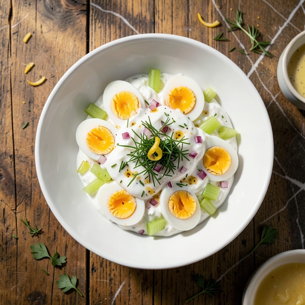 Egg Salad Recipe With Yogurt: Light and Creamy Protein-Packed Spread