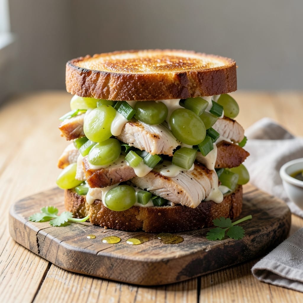 Chicken Salad Sandwich Recipe With Grapes And Celery