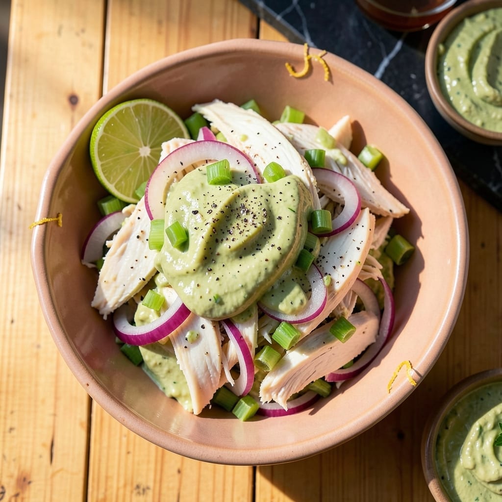 Chicken Salad Recipe With Avocado Mayo: Rich Creaminess With Fresh Lime Zing