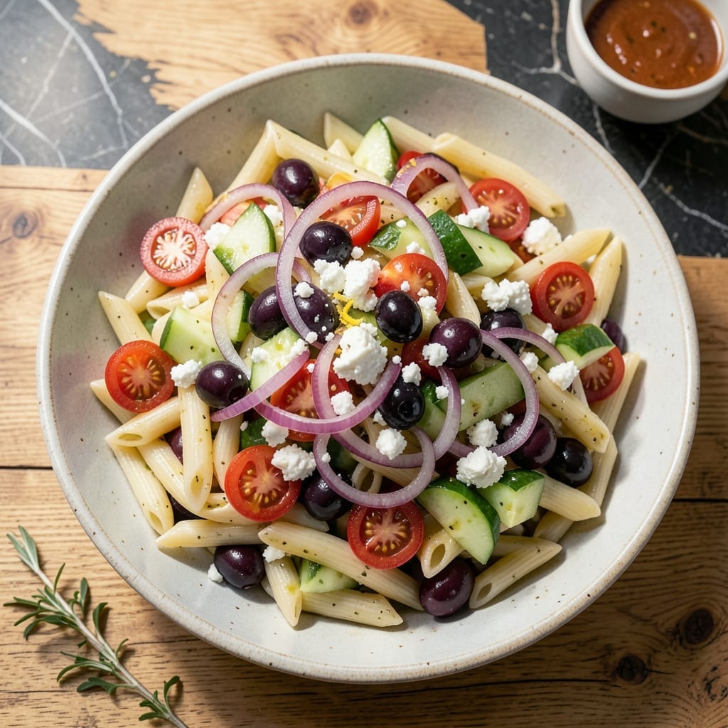 Italian Pasta Salad Recipe With Cucumbers: Zesty Garden Freshness in a Bowl