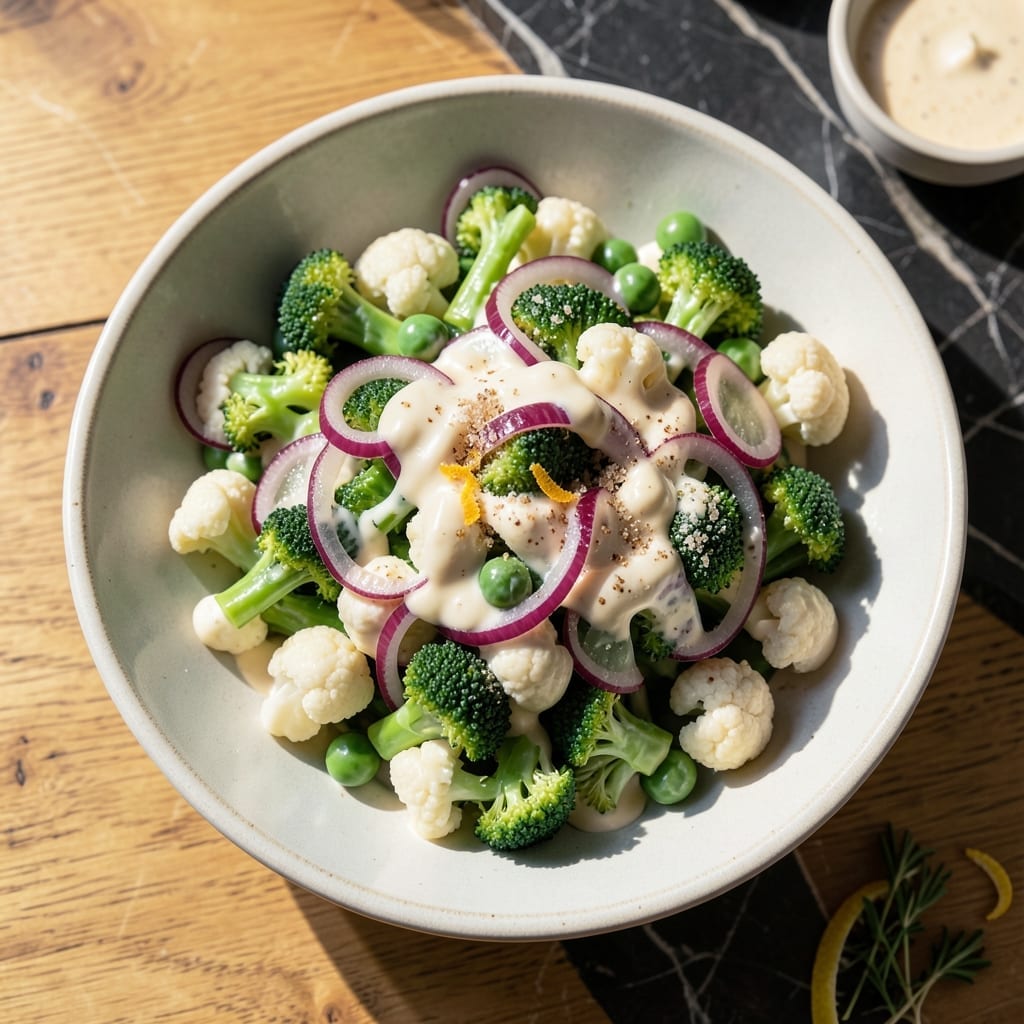 24 Hour Salad Recipe With Mayo: Overnight Chill for Perfect Creamy Crunch