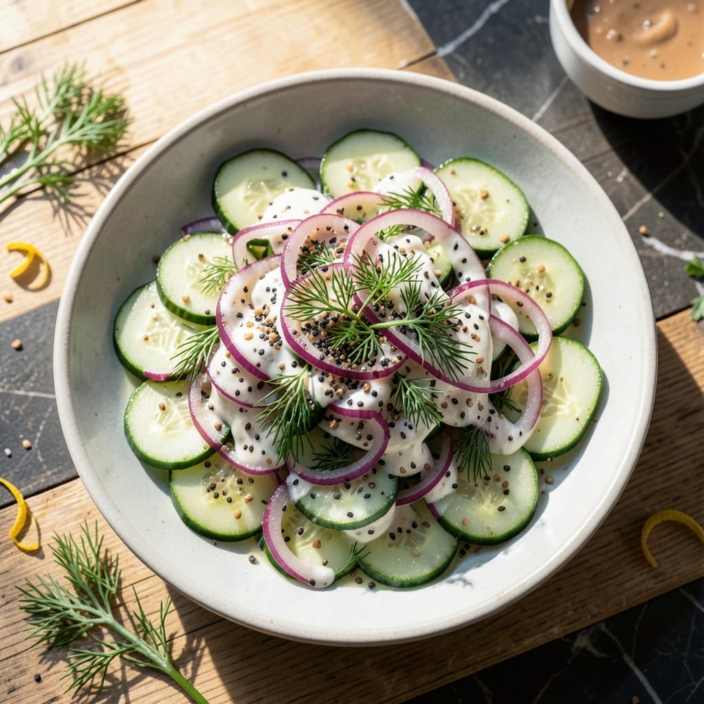 Cucumber Salad Recipe With Everything Bagel Seasoning: Cool Crunch With Savory Bite