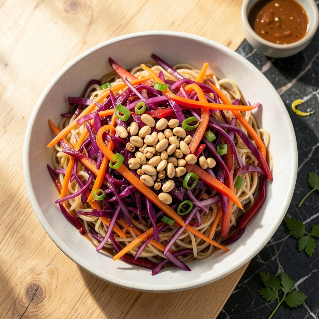 Best Noodle Salad Recipe Ever: Asian-Inspired Crunch in a Bowl