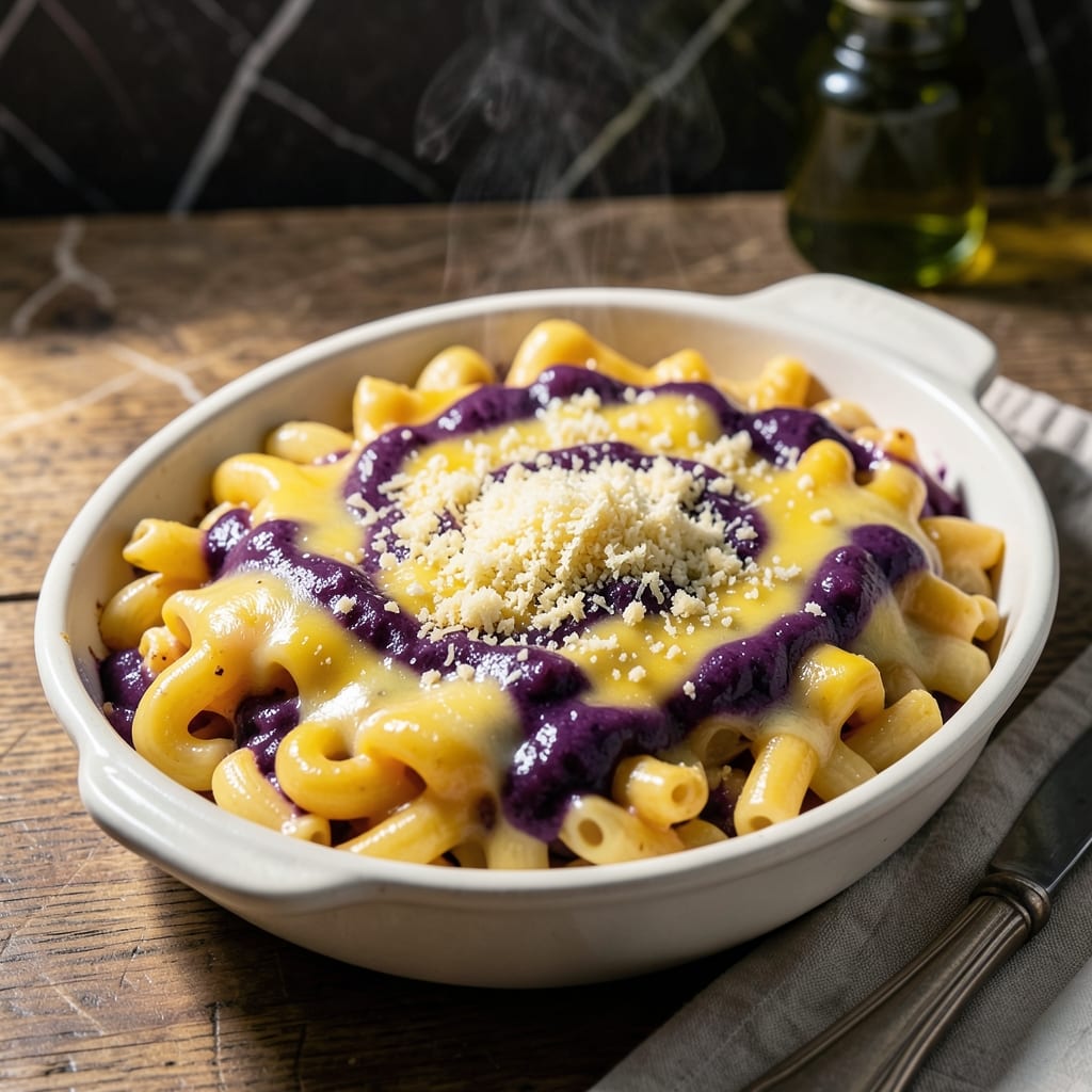 Mac and Cheese Recipe No Bake Filipino Style: Creamy Ube-Infused Indulgence