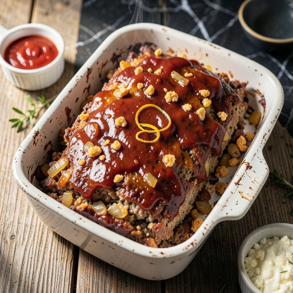 Meatloaf Recipe With Ritz Crackers and Onion Soup Mix: Classic Comfort With Crunchy Topping