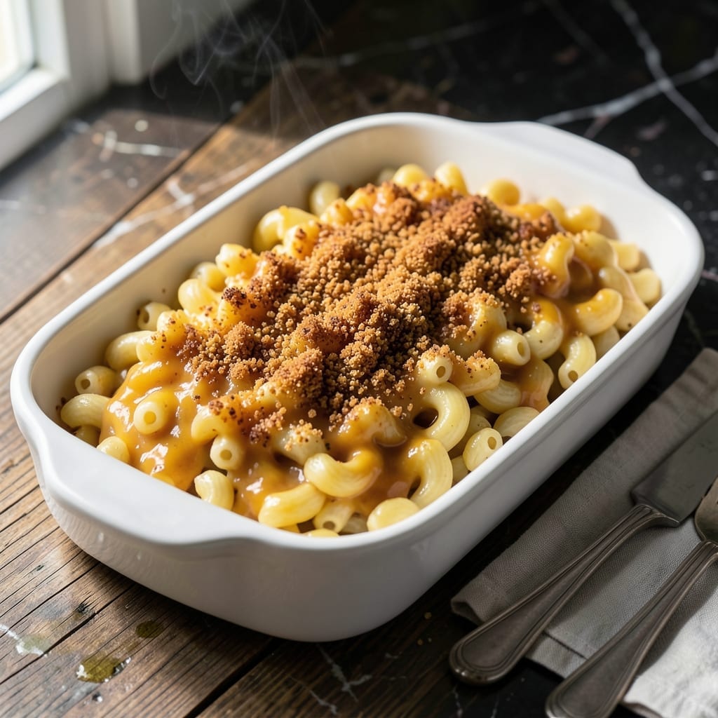Macaroni and Cheese Recipe Panko: Crunchy Breadcrumbs Elevate Classic Comfort
