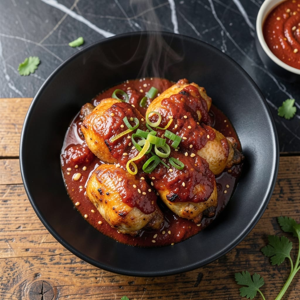 Gochujang Paste Recipe Chicken: Korean BBQ-Style Glazed Chicken