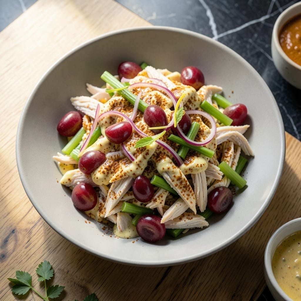 Curry Chicken Salad Recipe No Mayo: Greek Yogurt Twist for Creamy Crunch