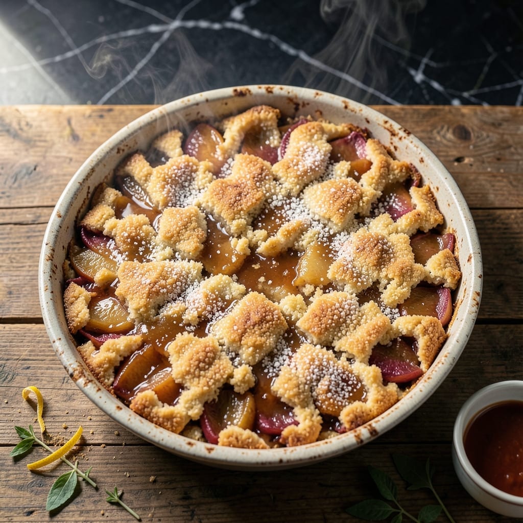 Apple Cobbler Recipe With Canned Apples: Warm Spiced Filling Under Flaky Biscuit Topping