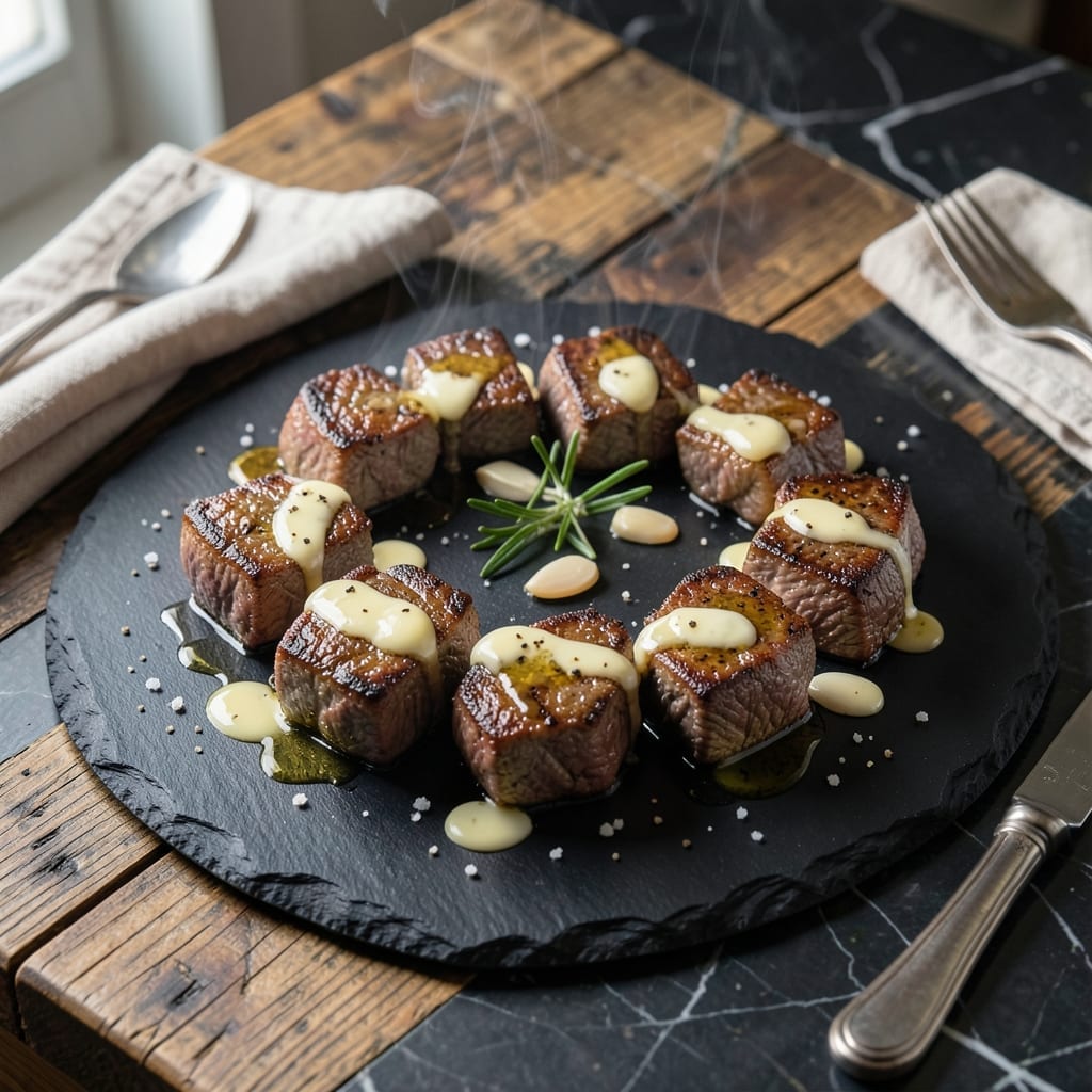 Steak Bite Recipe Ideas: Quick Pan-Seared Bites with Garlic Butter