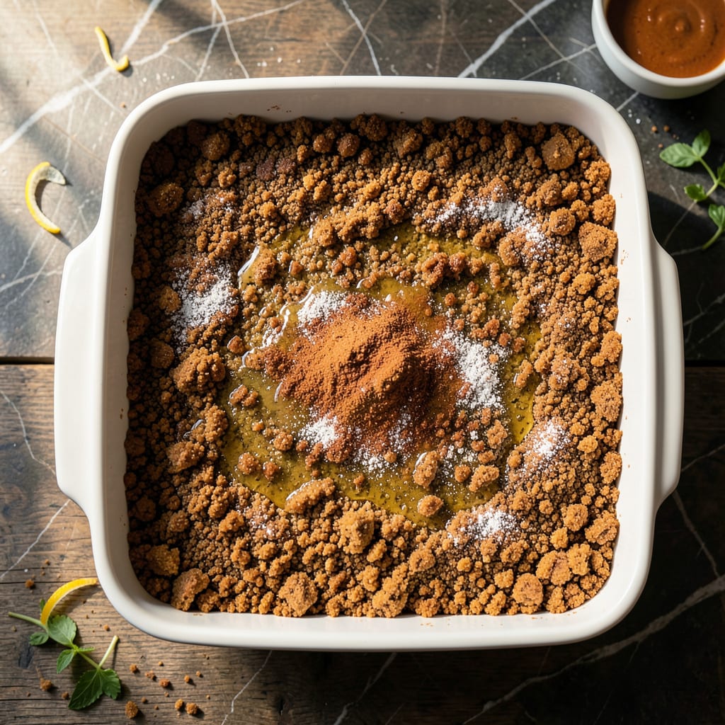 Comprehensive 9 X 13 Graham Cracker Crust Recipe: Press and Bake Base for Pies visual reference